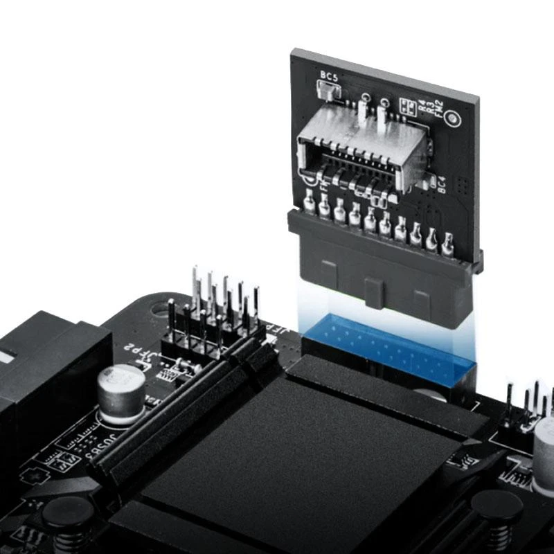 Graugear USB 3.0 į Tipą-E kampinis adapteris