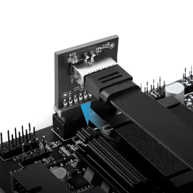Graugear USB 3.0 į 3.1 adapteris su kampine jungtimi