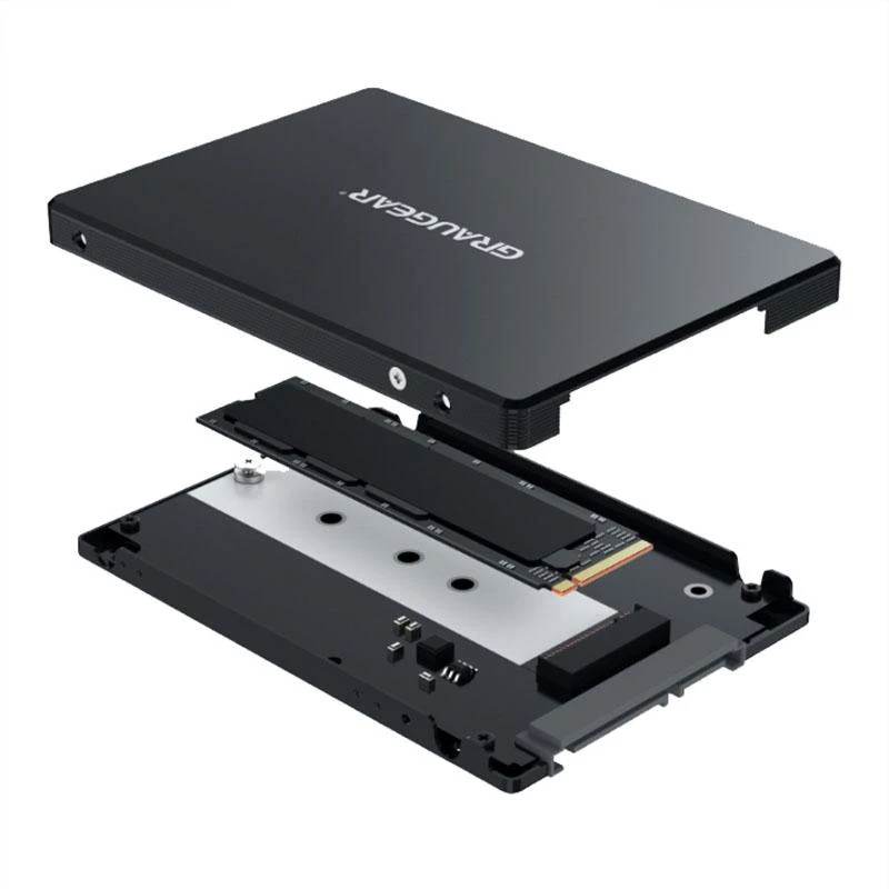 Graugear GRAUGEAR Konverter M.2 NGFF SSD zu 2,5'' SATA retail