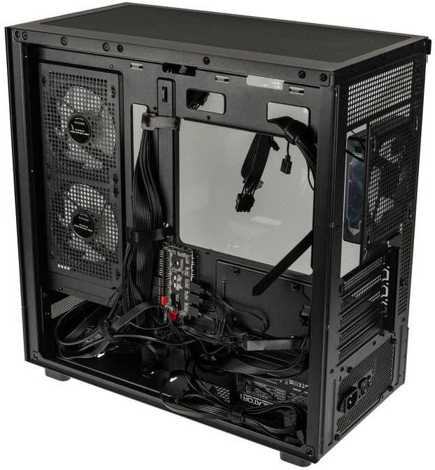 G.skill Kolink GSI SmartAssembly ARGB Glass Micro-ATX dėklas – 750W auksinis