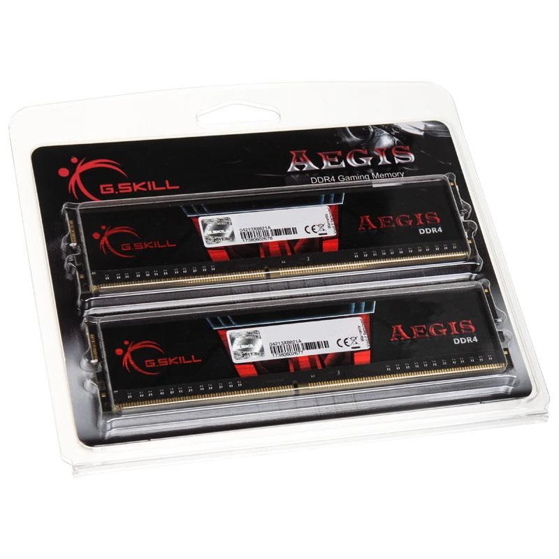 RAM G.SKILL F4-3200C16D-32GIS / Aegis DDR4-3200 / CL16-18-18-38 / 1.35V / 32GB (2x16GB)