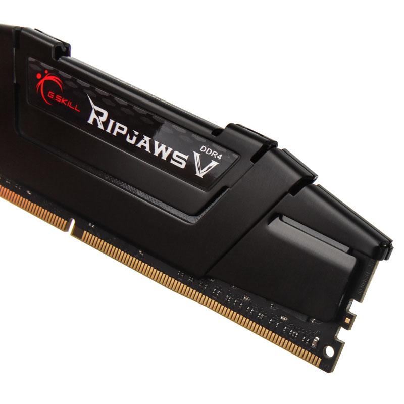 RAM G.SKILL Ripjaws V Juodas 128GB [4x32GB 3200MHz DDR4 CL16 XMP2.0 DIMM]