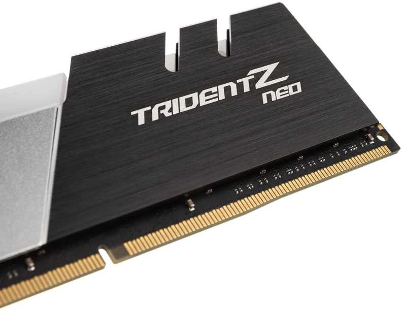 RAM G.SKILL F4-3600C16D-32GTZNC G.Skill Trident Z Neo (skirta AMD) DDR4 32GB (2x16GB) 3600MHz CL16 1.35V XMP 2.0