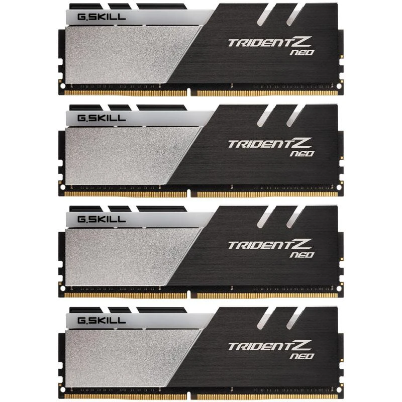 RAM G.SKILL F4-3000C16Q-32GTZN G.Skill Trident Z Neo (skirta AMD) DDR4 32GB (4x8GB) 3000MHz CL16 1.35V XMP 2.0
