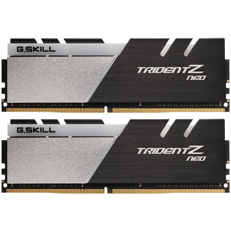 RAM G.Skill DIMM 32 GB 3200 (2x 16 GB) Dual-Kit (juodas/wei. F4-3200C16D-32GTZN. Trident Z Neo. INTEL XMP)