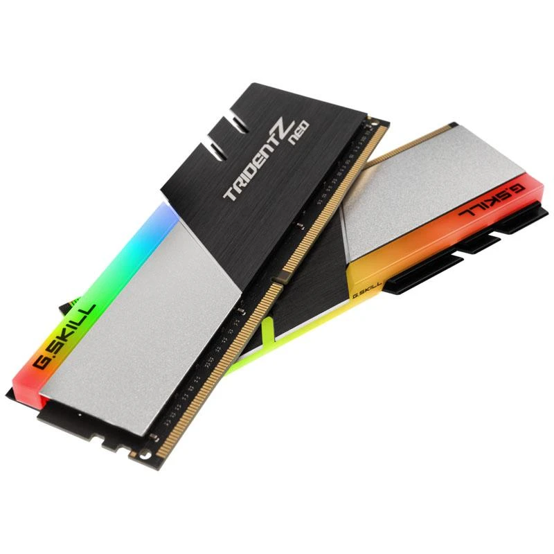 RAM G.Skill DIMM 32 GB 3200 (2x 16 GB) Dual-Kit (juodas/wei. F4-3200C16D-32GTZN. Trident Z Neo. INTEL XMP)