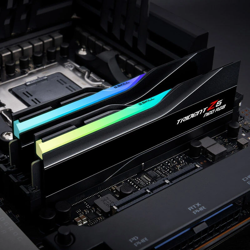 RAM G.Skill | Trident Z5 Neo RGB | 32 GB | DDR5 | 6000 MHz | PC/serveris | Registracijos Nr. | ECC Nr