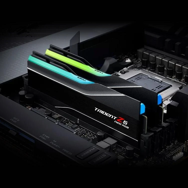 Vidinė PC atmintis (RAM)  G.Skill Trident Z5 Neo RGB 32 GB, DDR5, 6000 MHz, PC/serveris, Registered No, ECC No, 2x16 GB