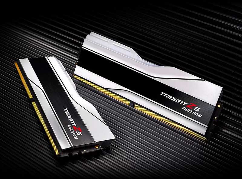 RAM G.Skill Trident Z5 Neo RGB F5-6400J3239F24GX2-TZ5NRW atminties modulis 48 GB 2 x 24 GB DDR5 6400 MHz