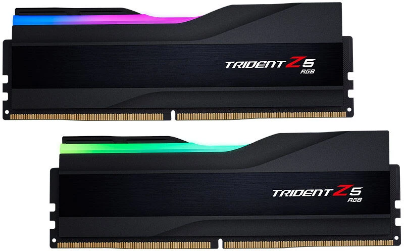 RAM G.Skill | Trident Z5 RGB | 32 Kit (16GBx2) GB | DDR5 | 6400 MHz | PC/serveris | Registered No | ECC No