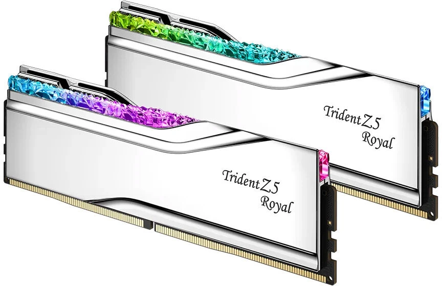 RAM G.Skill Trident Z5 Royal F5-6400J3239G32GX2-TR5S atminties modulis 64 GB 2 x 32 GB DDR5 6400 MHz