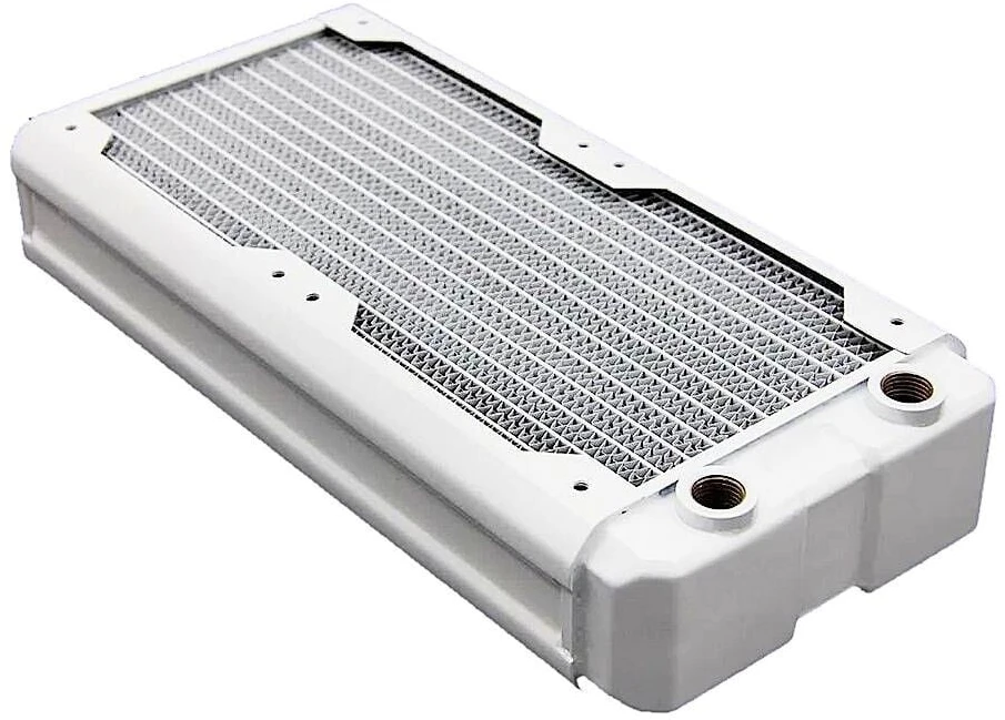 Hardware Labs HARDWARE LABS Performance Systems Juodas Ice Nemesis 240GTX - satino balta, radiatorius (baltas)