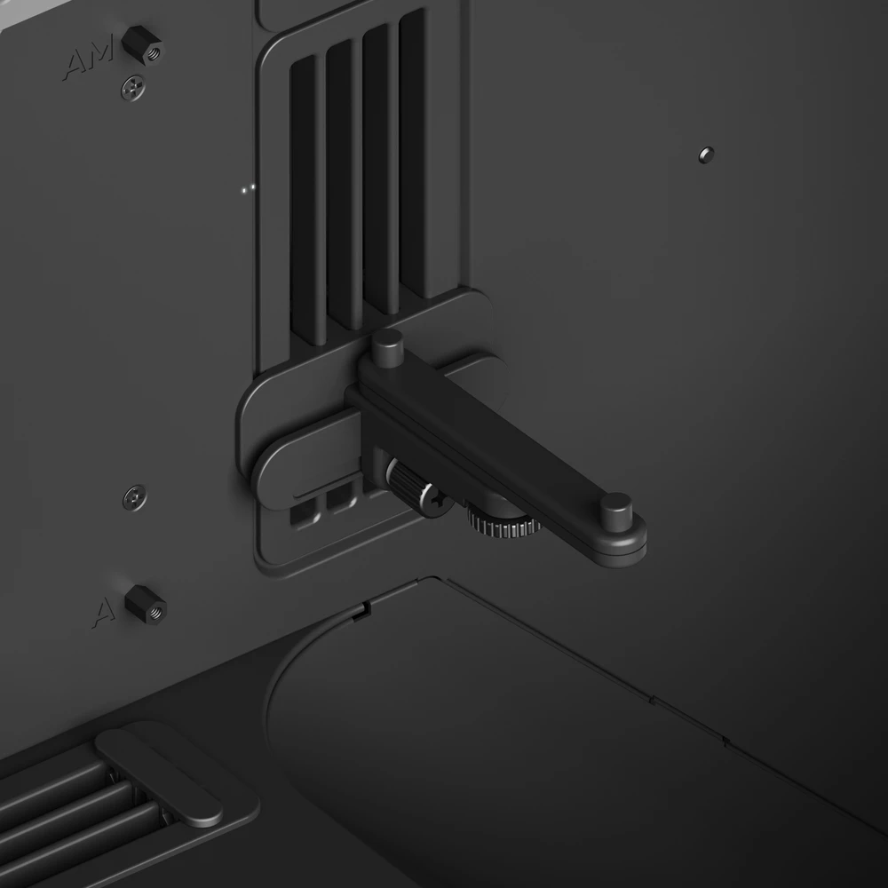 HAVN BF 360 Flow kompiuterio korpusas, Midi bokštas, E-ATX, grūdintas stiklas – Juodas