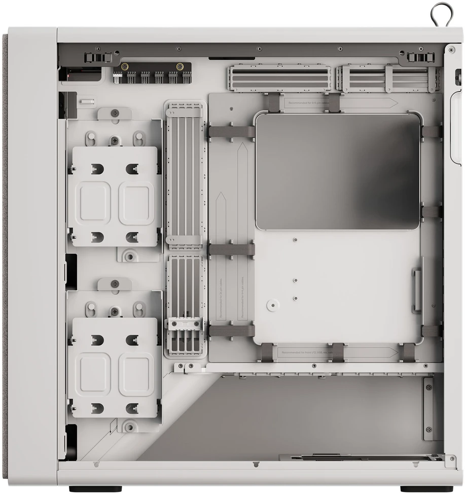 HAVN BF 360 Flow Solid PC korpusas, Midi-Tower, E-ATX – balta