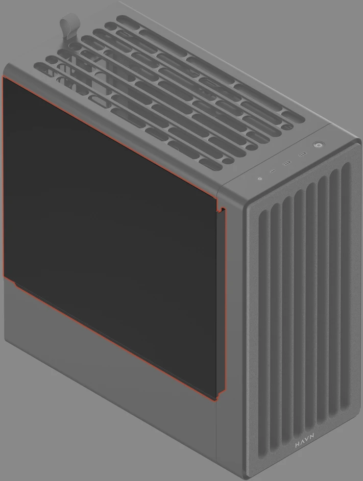 HAVN BF 360 Solid Side Panel - Juodas