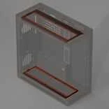 HAVN HS 420 Fan Brackets for 360 mm Radiators – juodos spalvos