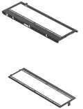 HAVN HS 420 Fan Brackets for 360 mm Radiators – juodos spalvos