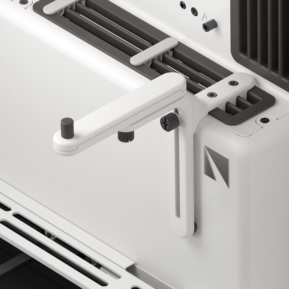 HAVN HS 420 PC-kompiuterio korpusas, Midi-Tower, E-ATX, Tempered Glass – baltos spalvos