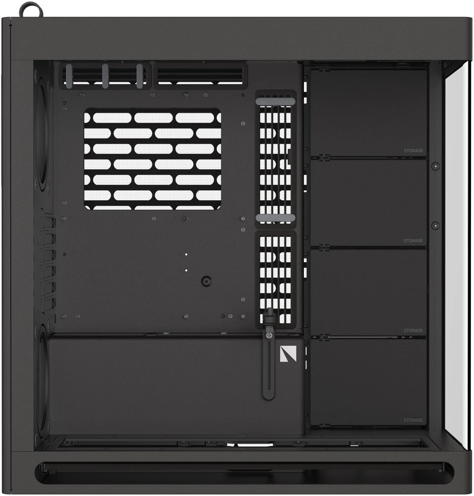 Kompiuterio korpusas Havn HS 420, juodas (HVN-CA-HS420-06)