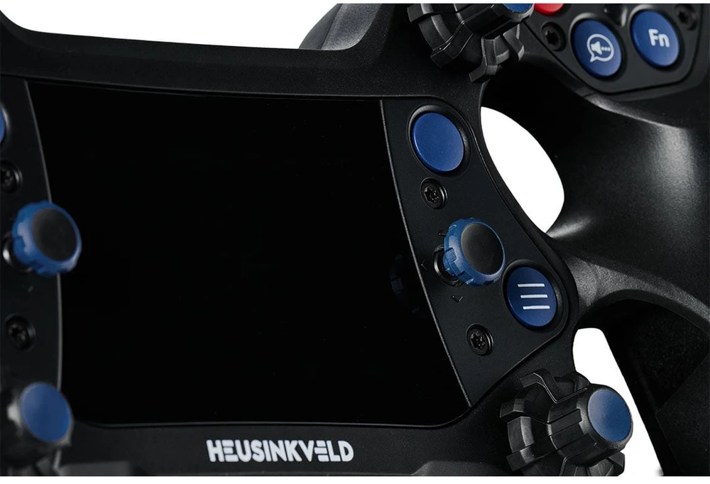 „Heusinkveld One Simracing“ vairas, itin lengvas, belaidis, RGB – 270 mm, juodas