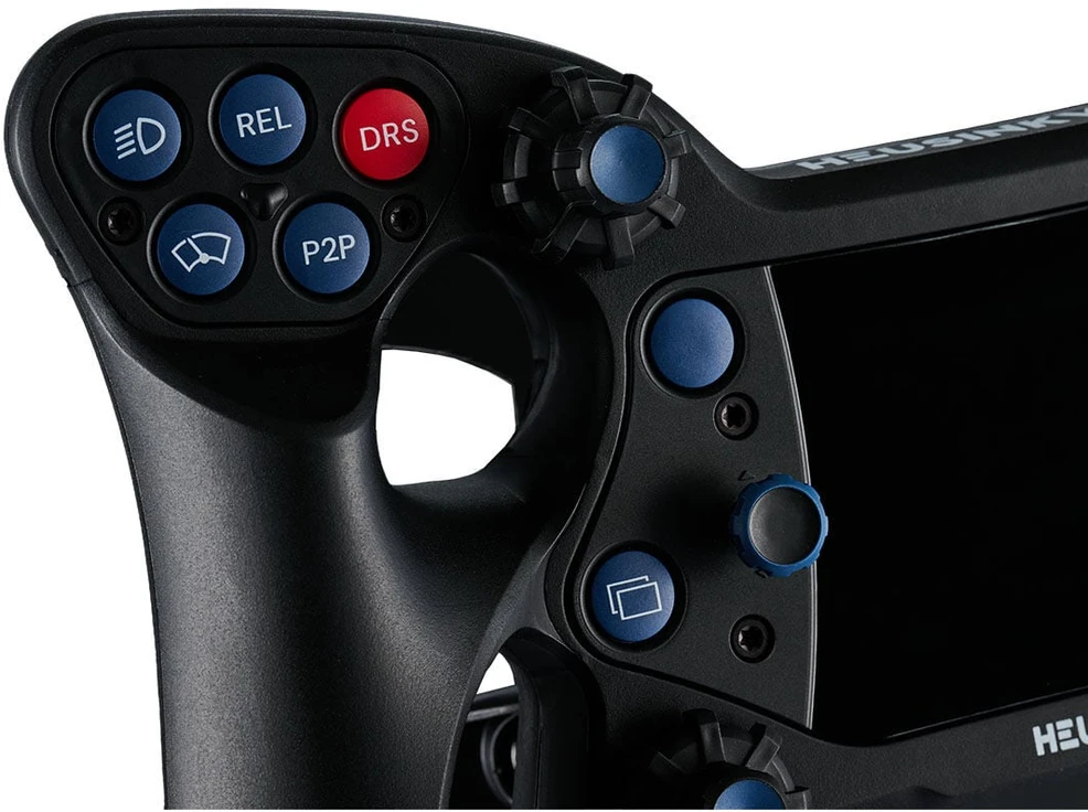 „Heusinkveld One Simracing“ vairas, itin lengvas, belaidis, RGB – 270 mm, juodas