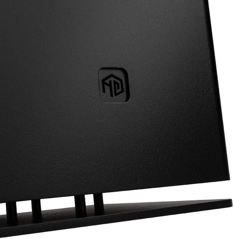 HGC Osmi 3.1 Aliuminio Mini-ITX kompiuterio korpusas – juodos spalvos