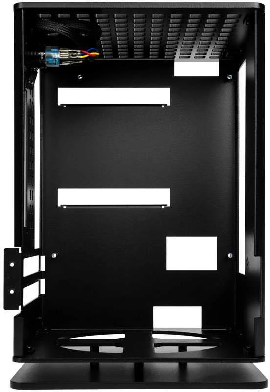 HGC Osmi 3.1 Aliuminio Mini-ITX kompiuterio korpusas – baltos spalvos