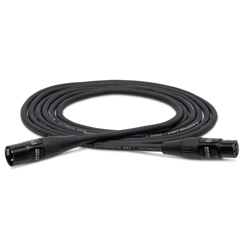 Hosa XLR - XLR laidas, 3m, juodas (HMIC-010)