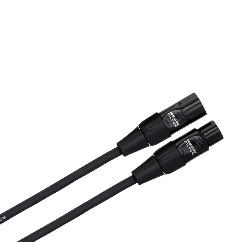 Hosa XLR - XLR laidas, 3m, juodas (HMIC-010)