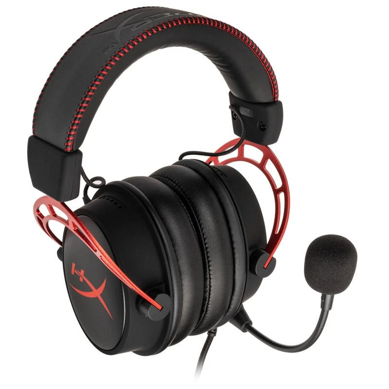Žaidimų ausinės HyperX Cloud Alpha, Juodos
