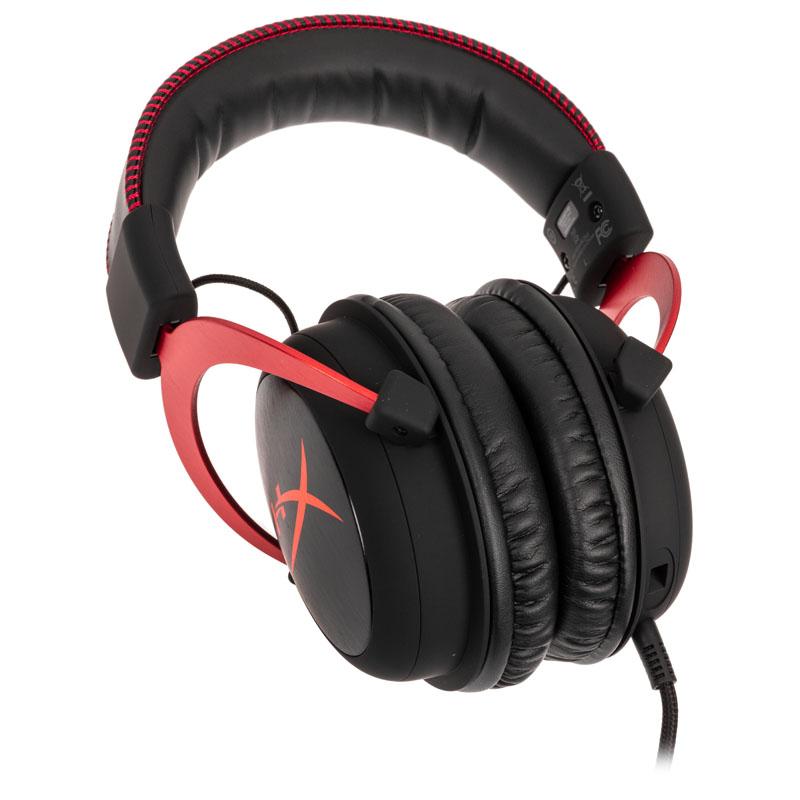 Žaidimų ausinės HyperX Cloud II (Raudonos) USB control box with DSP sound  card, Virtual Dolby 7.1 Surround | Varle.lt