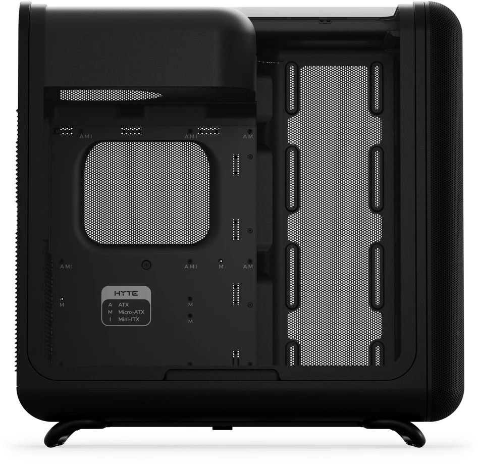HYTE X50 Midi Tower – Pitch Juodas