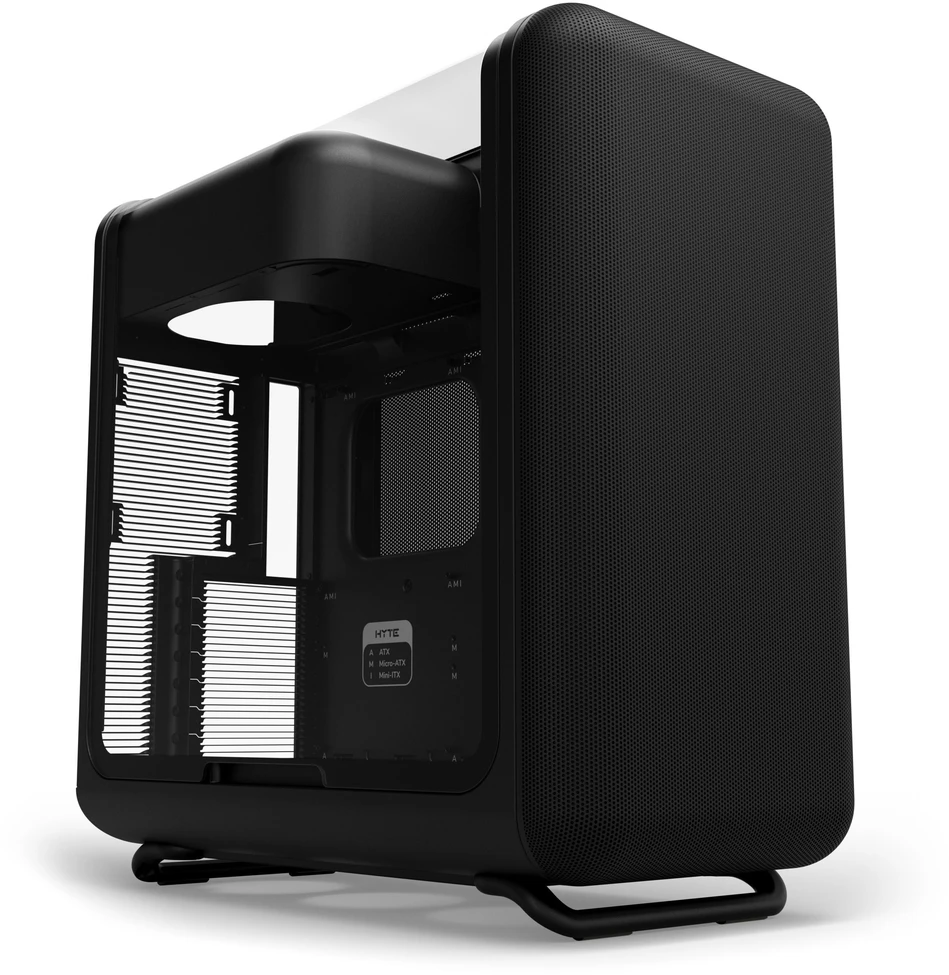 HYTE X50 Midi Tower – Pitch Juodas