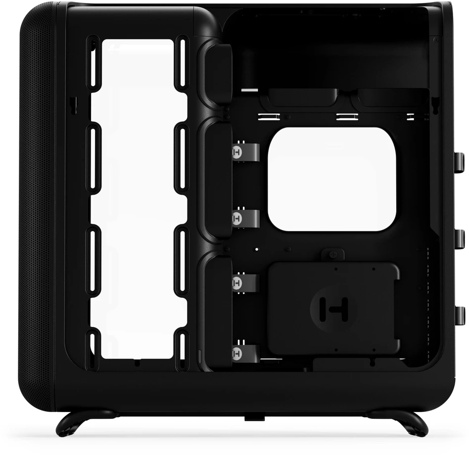 HYTE X50 Midi Tower – Pitch Juodas