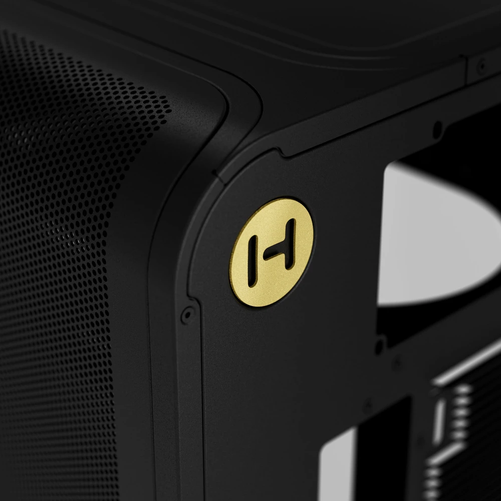 HYTE X50 Midi Tower – Pitch Juodas