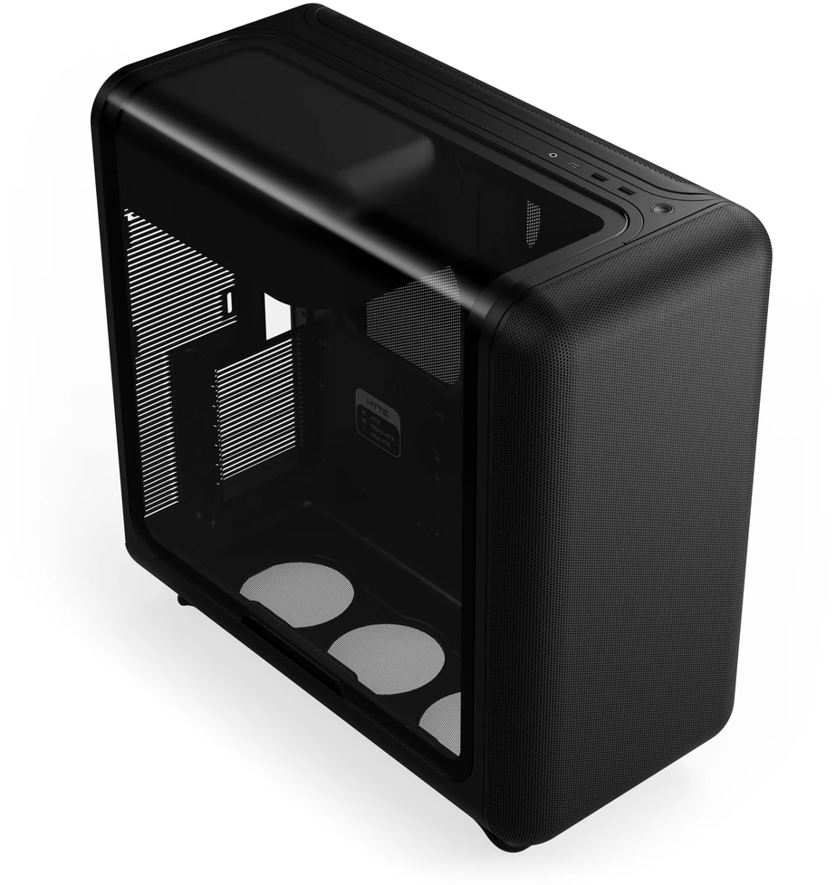 HYTE X50 Midi Tower – Pitch Juodas