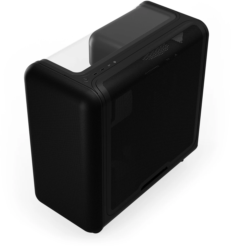 HYTE X50 Midi Tower – Pitch Juodas