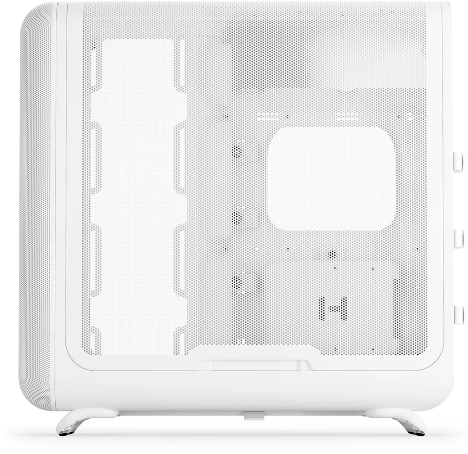 HYTE X50 vidutinio dydžio bokštas – „Snow Baltas“