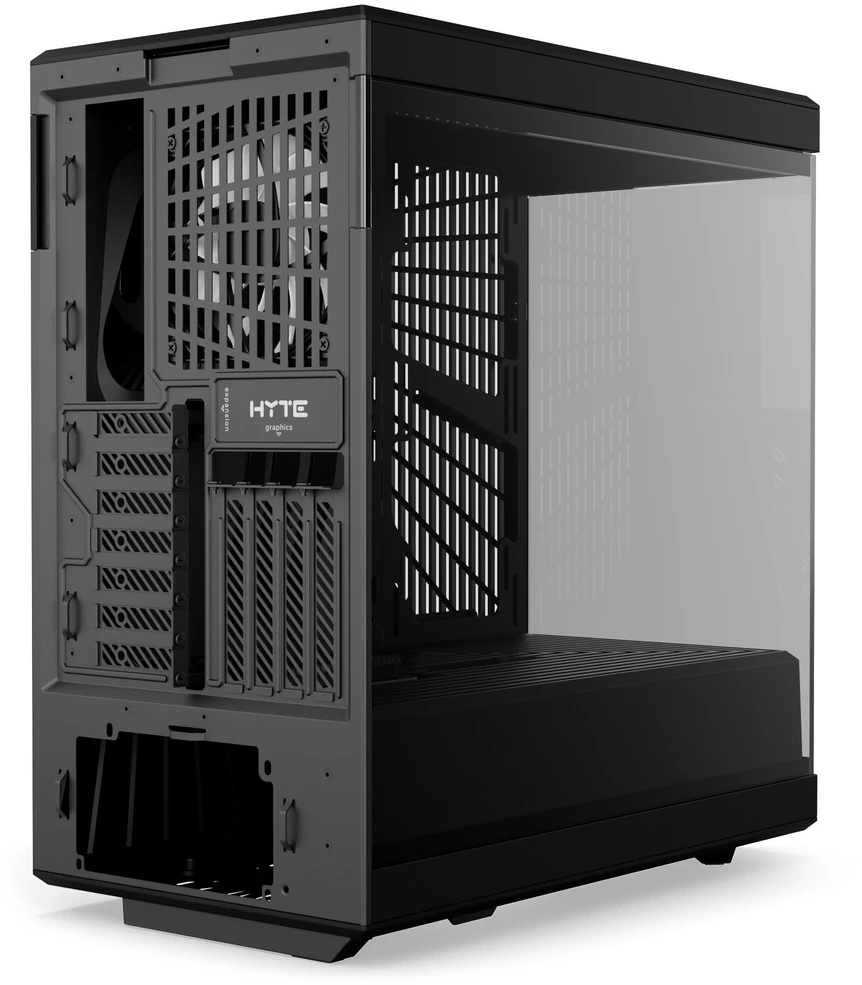 Sourcing Hyte Y40 Juodas ATX case with window, juodas