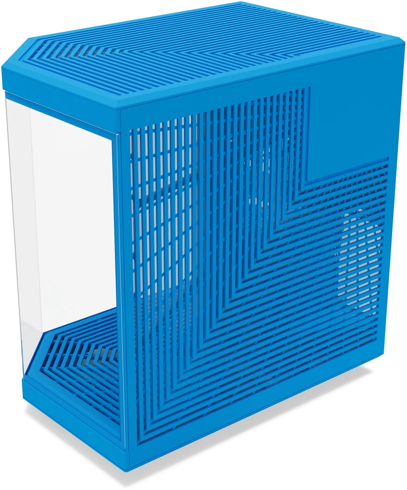 „Hyte Y70 Midi Tower Standard“ – mėlynių pieno spalvos