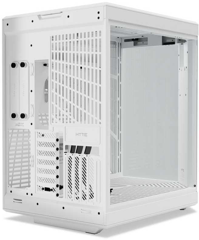 HYTE Y70 Touch Midi Tower Baltas