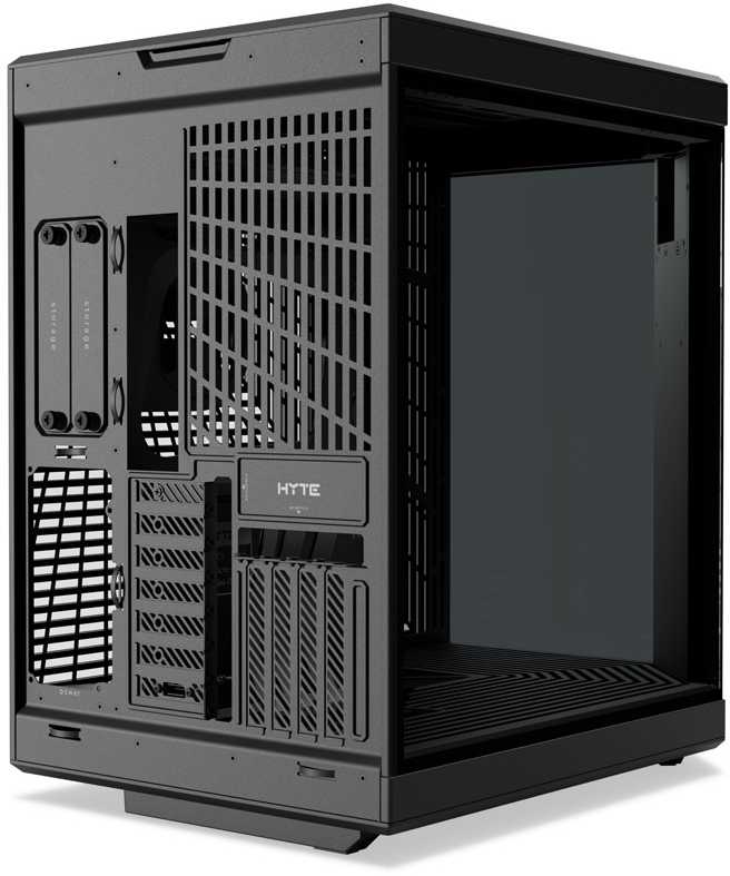 Hyte Y70 Midi Tower Touch - juodas