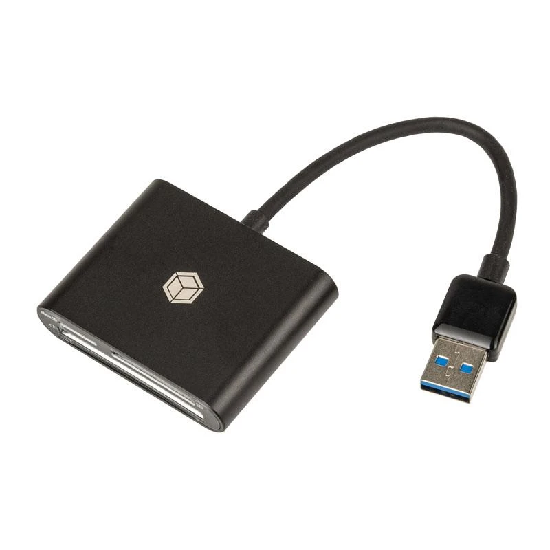 ICYBOX IB-CR301-U3 Icy Box Išorinis kortelių skaitytuvas USB 3.0, CF, SD, Micro SD