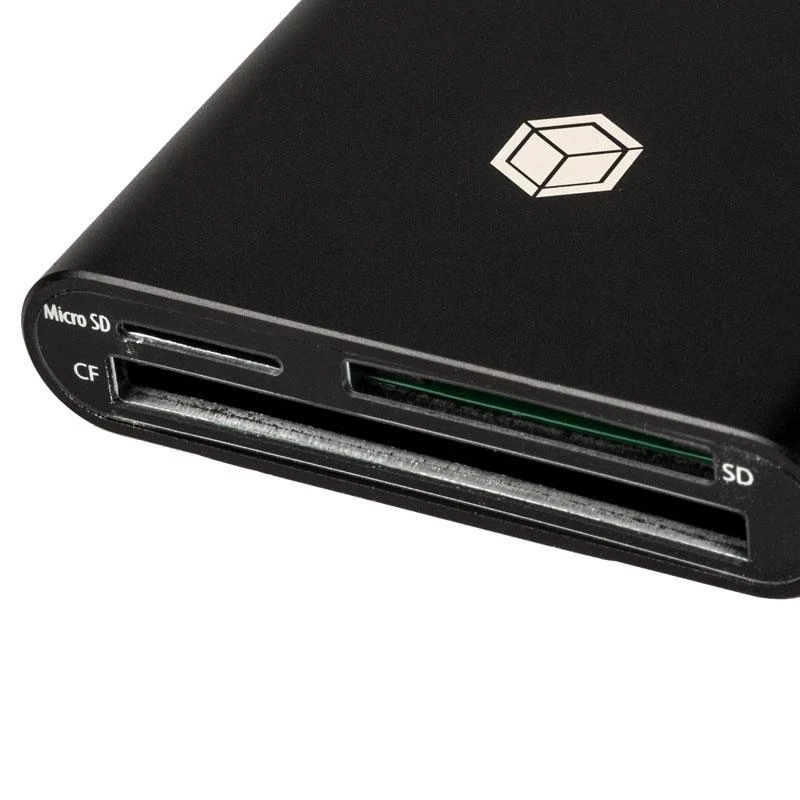 ICYBOX IB-CR301-U3 Icy Box Išorinis kortelių skaitytuvas USB 3.0, CF, SD, Micro SD