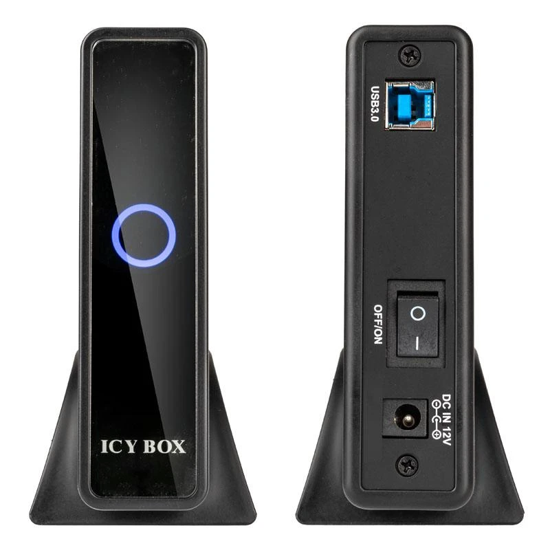 Icy Box Raidsonic | Išorinis korpusas 3,5" SATA HDD su USB 3.0 sąsaja ir UASP palaikymu | IB-377U3