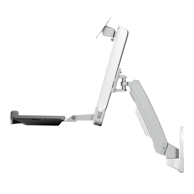 ICYBOX IB-MS600-W Icy Box Sieninis laikiklis iki 24 (61 cm) ekranui su pelė ir klaviatūros darbo vieta