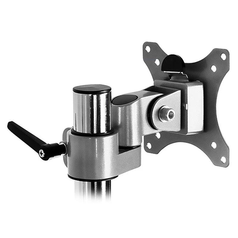 Laikiklis Icy Box Raidsonic Monitorius stovas su stalo laikikliu trims monitoriams IB-MS505-TI Desk Mount, 32", Sidabrinis/Juodas