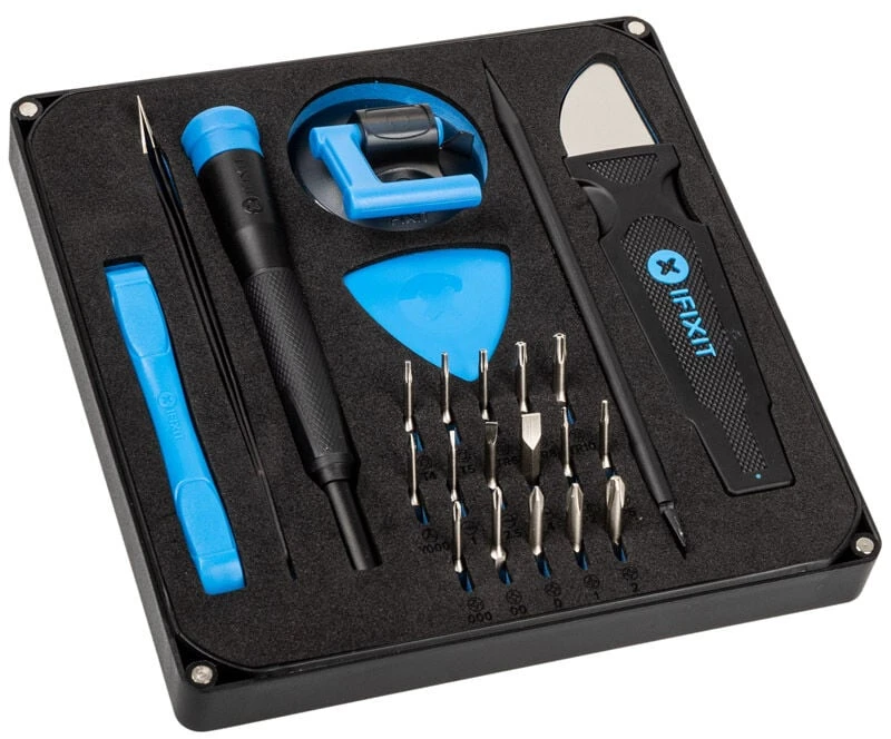 iFixit Essential Electronics Toolkit + foldable anti-static mat