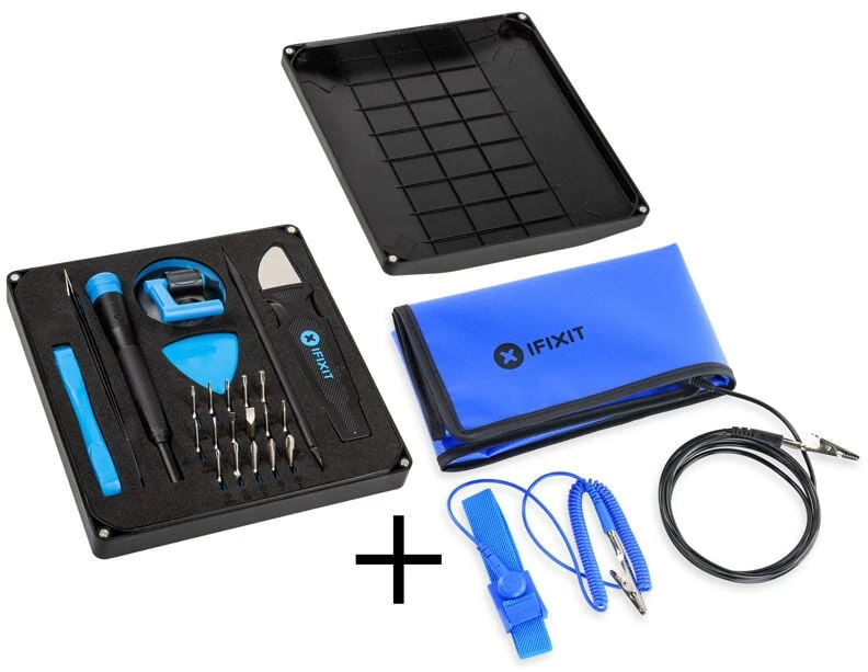 iFixit Essential Electronics Toolkit + foldable anti-static mat