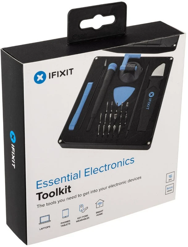 iFixit Essential Electronics Toolkit + foldable anti-static mat